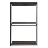 Monica - Farmhouse Industrial Wood Walk In Closet