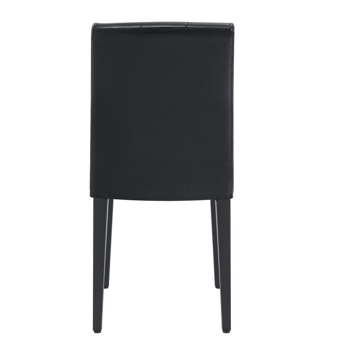 Dining Chairs With Ergonomic Buckle Backrest For Family Dining Rooms