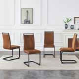 Dining Chairs With Ergonomic Backrest