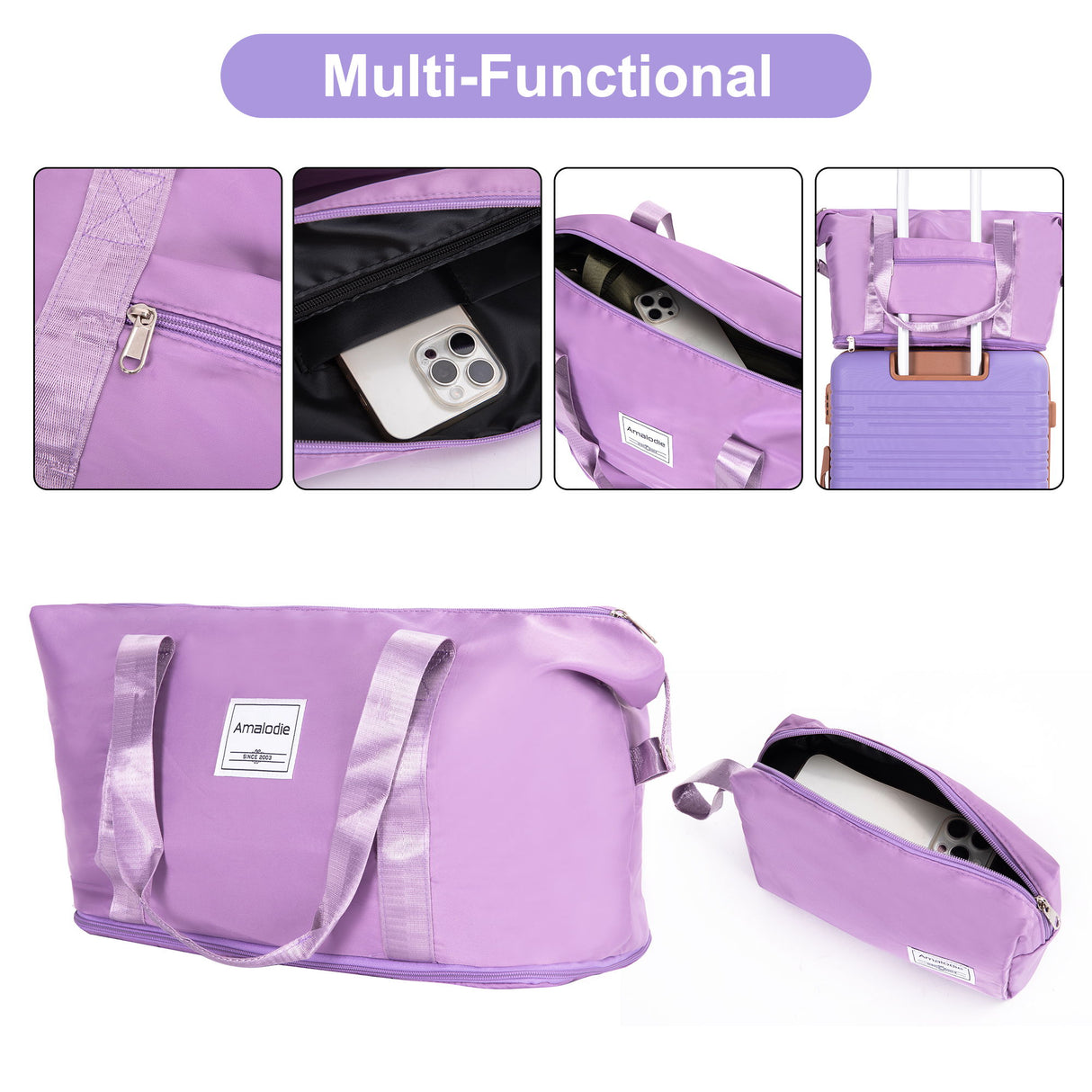 5 Piece Set Hard Case Spinner Wheels Luggage Sets With Tsa Lock