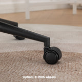 Bizerte - Adjustable Swivel Criss-Cross Chair, Wide Seat / Office Chair / Vanity Chair - White