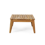 Hueber - Outdoor And Rope 4 Seater Chat Set With Cushions - Teak