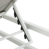 Chaise Lounge With 5 Reclining Positions, Outdoor Patio Lounge Chairs