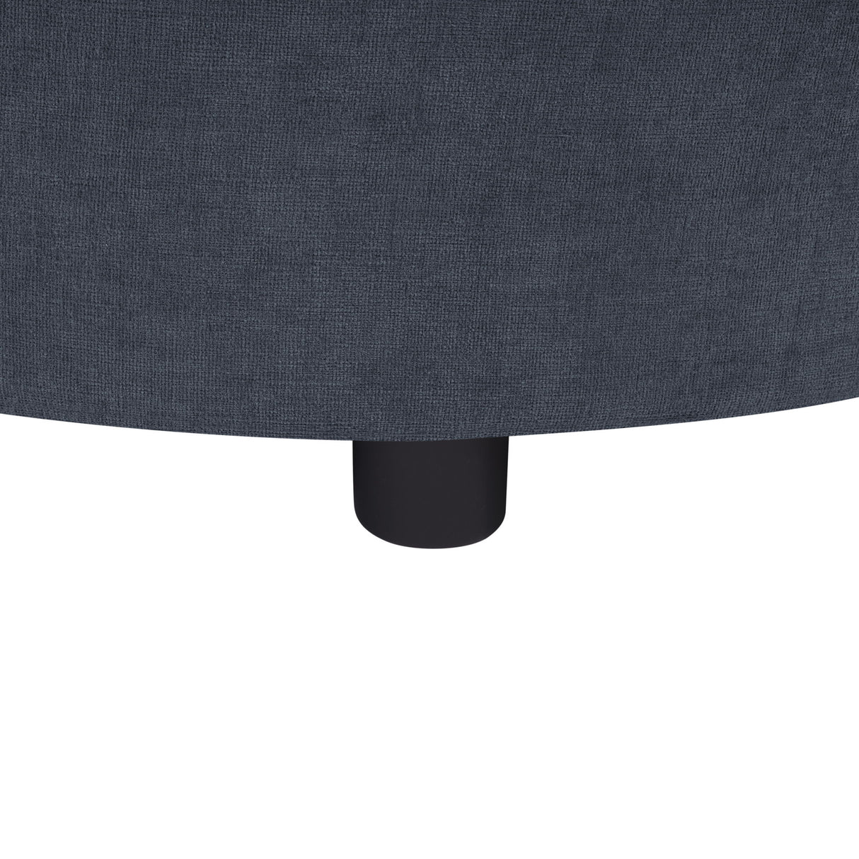 Modern L-Shaped Sectional Sofa With Curved Chaise, USB Ports, And Side Storage Pockets