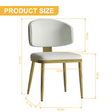 Modern Dining Chairs For Kitchen (Set of 2)