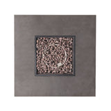 Modern Square Fire Pit With 50,000 Btu