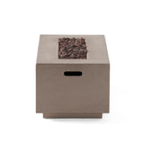 Contemporary Outdoor 40,000 Btu Propane Fire Pit