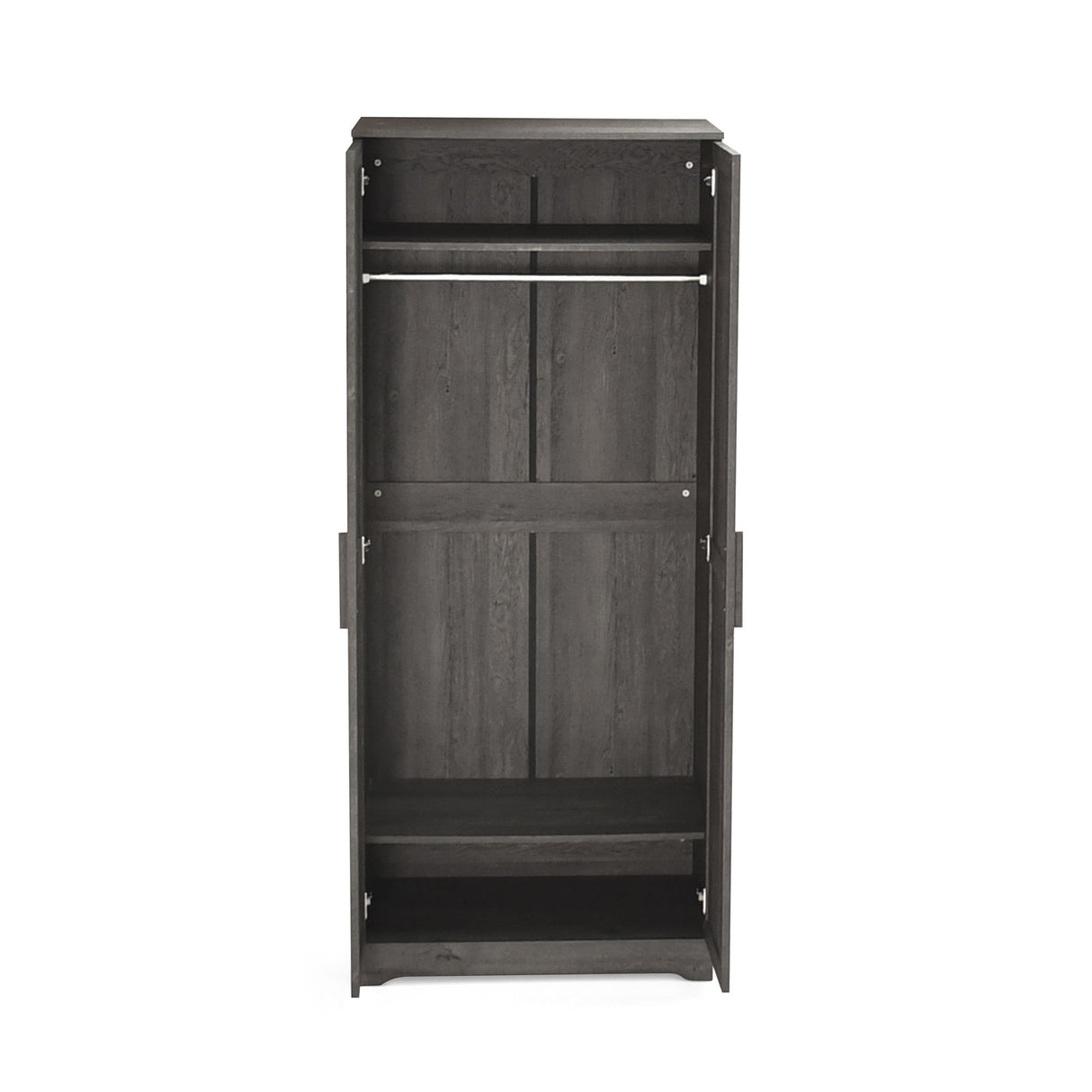 Danbury - Wood Wardrobe - Gray
