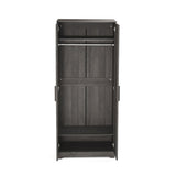 Danbury - Wood Wardrobe - Gray