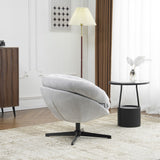 Modern Chenille Office Chair With 360 Degree Swivel
