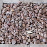 Outdoor Square Propane Fire Pit 40, 000 Btu - Gray