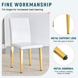 Elegant Upholstered Chairs With Metal Legs