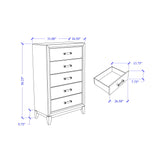 Mirage - 5 Piece Bedroom Set