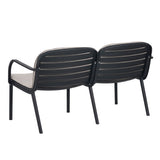 Luna - Outdoor Patio 3 Pieces Chat Set