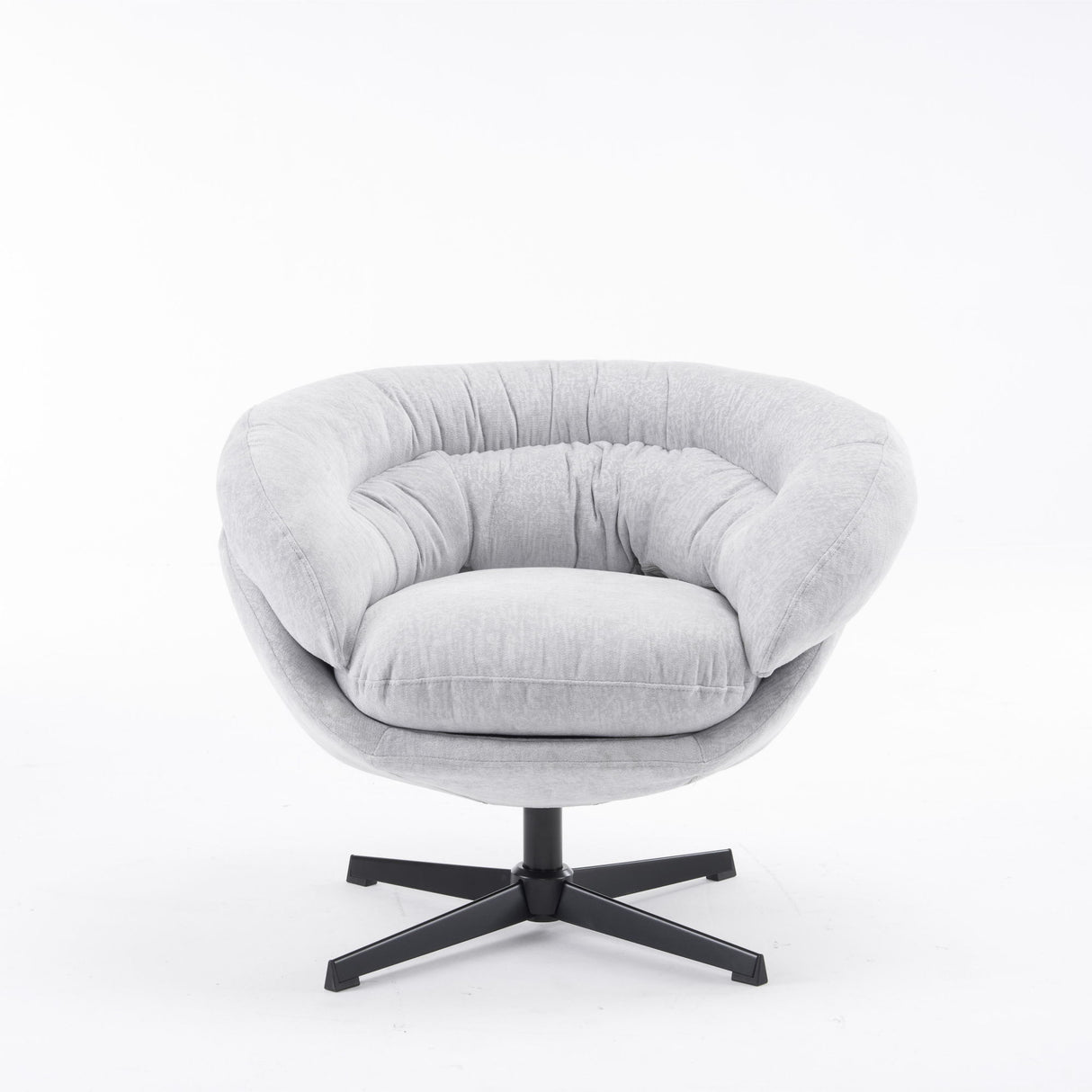 Modern Chenille Office Chair With 360 Degree Swivel
