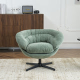 Modern Chenille Office Chair With 360 Degree Swivel