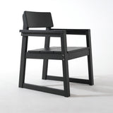 5 Piece Outdoor Dining Set, Table With Umbrella Hole And 4 Armrest Chairs