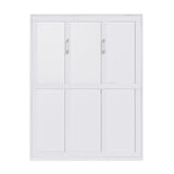 Queen Murphy Bed, Space Saving Design - White