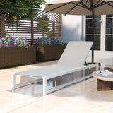 Chaise Lounge With 5 Reclining Positions, Outdoor Patio Lounge Chairs