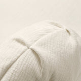 Extra Large Sectional Sofa Soft Fabric Upholstery, Elegant Curved Design With 3 Round Cushions, High - Resilience Foam For Ultimate Comfort - Beige