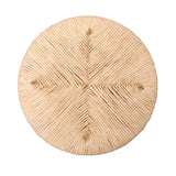 Boho Style Handwoven Paper Rope Counter Stools (Set of 2)