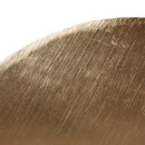 Accent Table Elegant Design Metal Round - Black / Gold