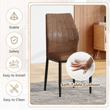 Dining Chairs With Shell Pattern, Comfort And Style