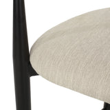 Upholstered Bar Stools With Backs For Kitchen Island (Set of 2)