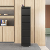 Drawer Metal Locking Vertical File Cabinet With Wheels Heavy Duty Lockable Storage