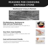 Modern Outdoor Patio Dining Set With Table And Chairs With Sunbrella Cushions