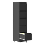 Drawer Metal Locking Vertical File Cabinet With Wheels Heavy Duty Lockable Storage