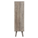 4 Door Shoe Rack, Freestanding Modern Shoe Storage Cabinet